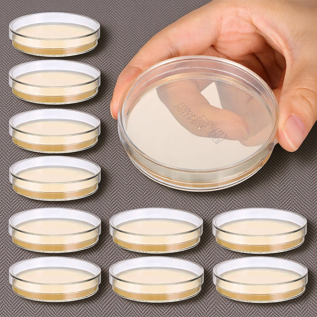 Science Experiment - Agar Plates 10pcs Ready to Use