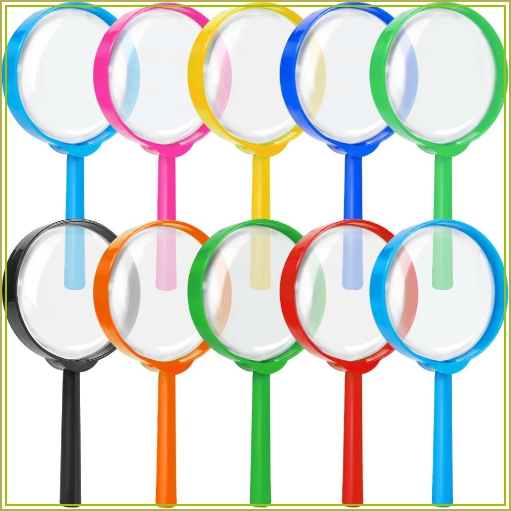 Hobby Is Science - 10 PCS Mini Magnifying Glass for