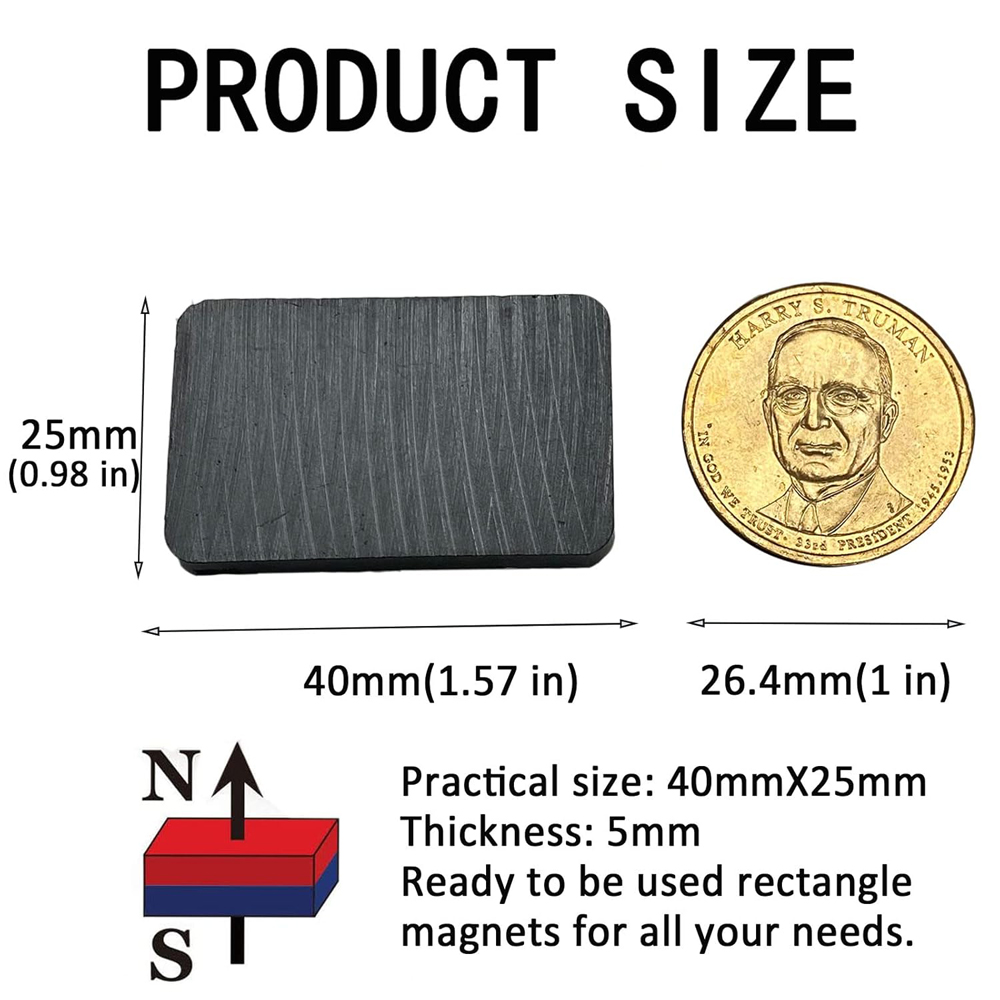 Ferrite Ceramic Blocks Magnets - Hobby Is Science incelemesi ve fiyatı