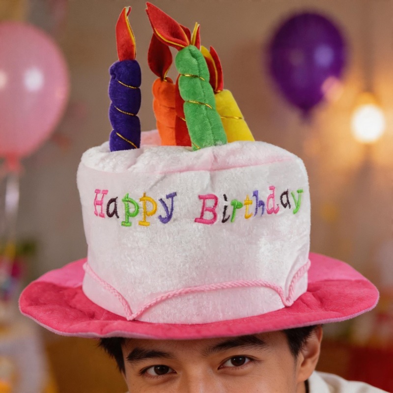 Birthday Cake Hat Birthday Can - Science Of Happiness incelemesi ve fiyatı