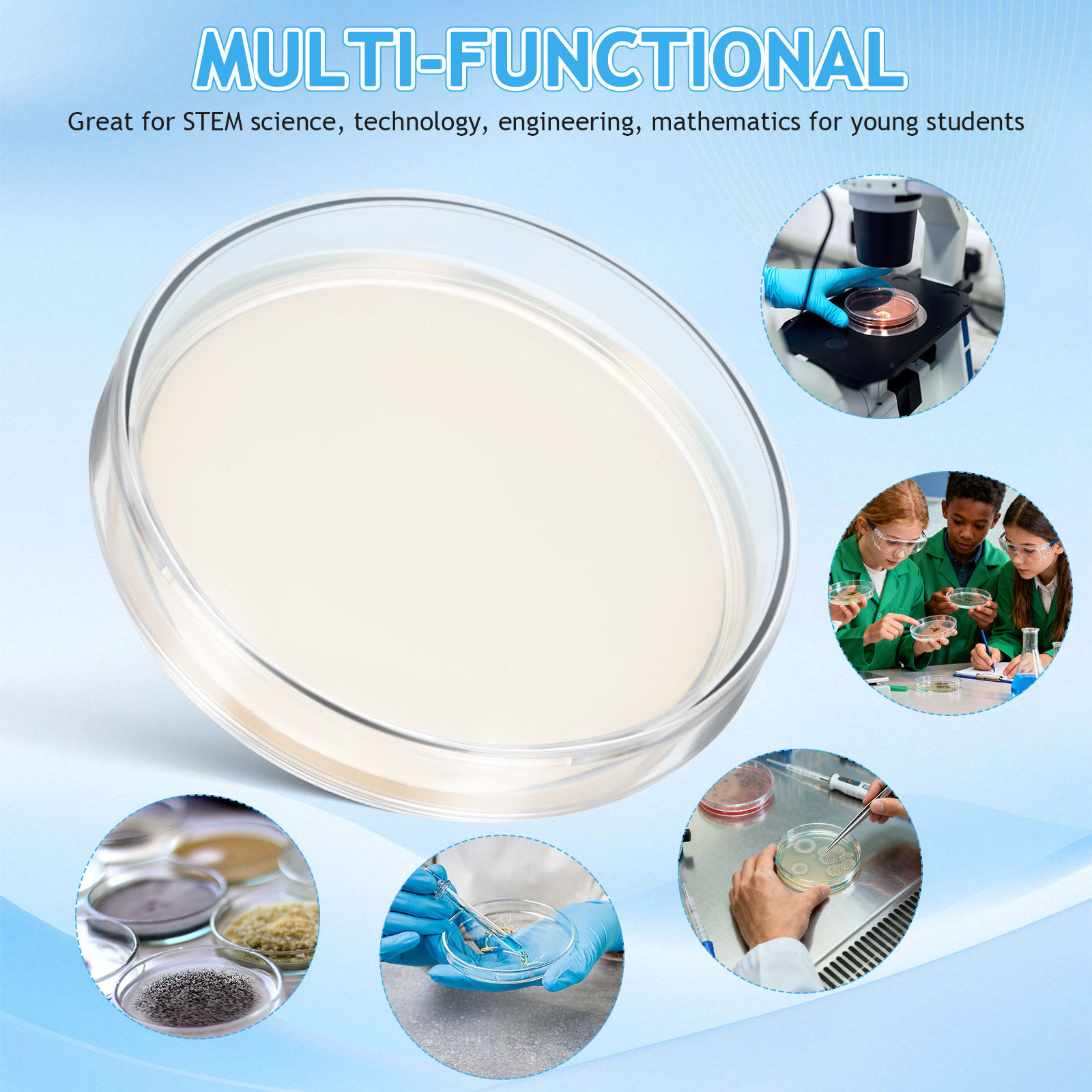 Agar Plates 10pcs Ready to Use - Science Experiment incelemesi ve fiyatı