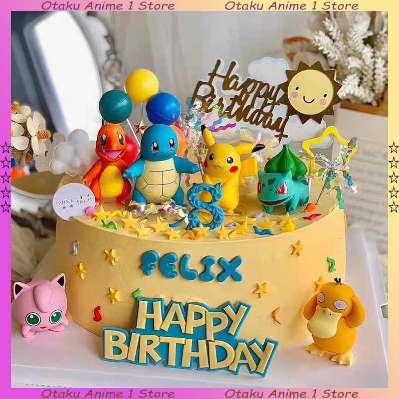 13PCS/SET Pikachu Cake Topper  - Science Of Happiness incelemesi ve fiyatı