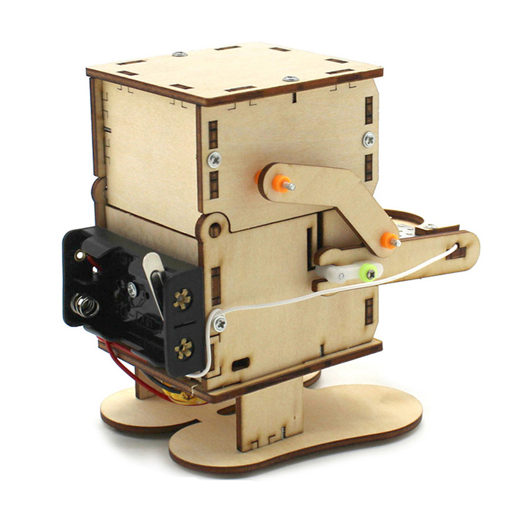 Wooden Assemble DIY Robot Eati - Science Max incelemesi ve fiyatı