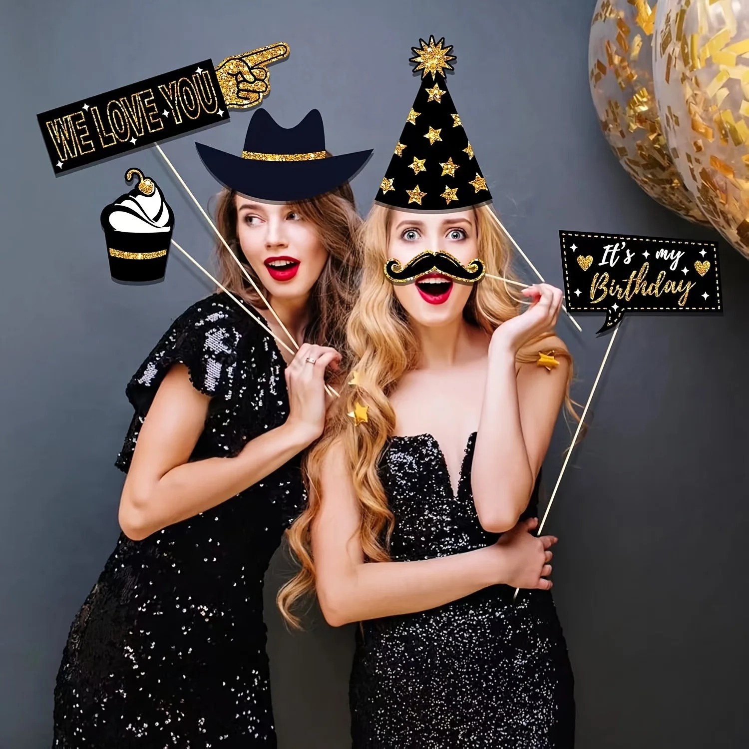 36pcs of Birthday Photo Booth  - Science Of Happiness incelemesi ve fiyatı