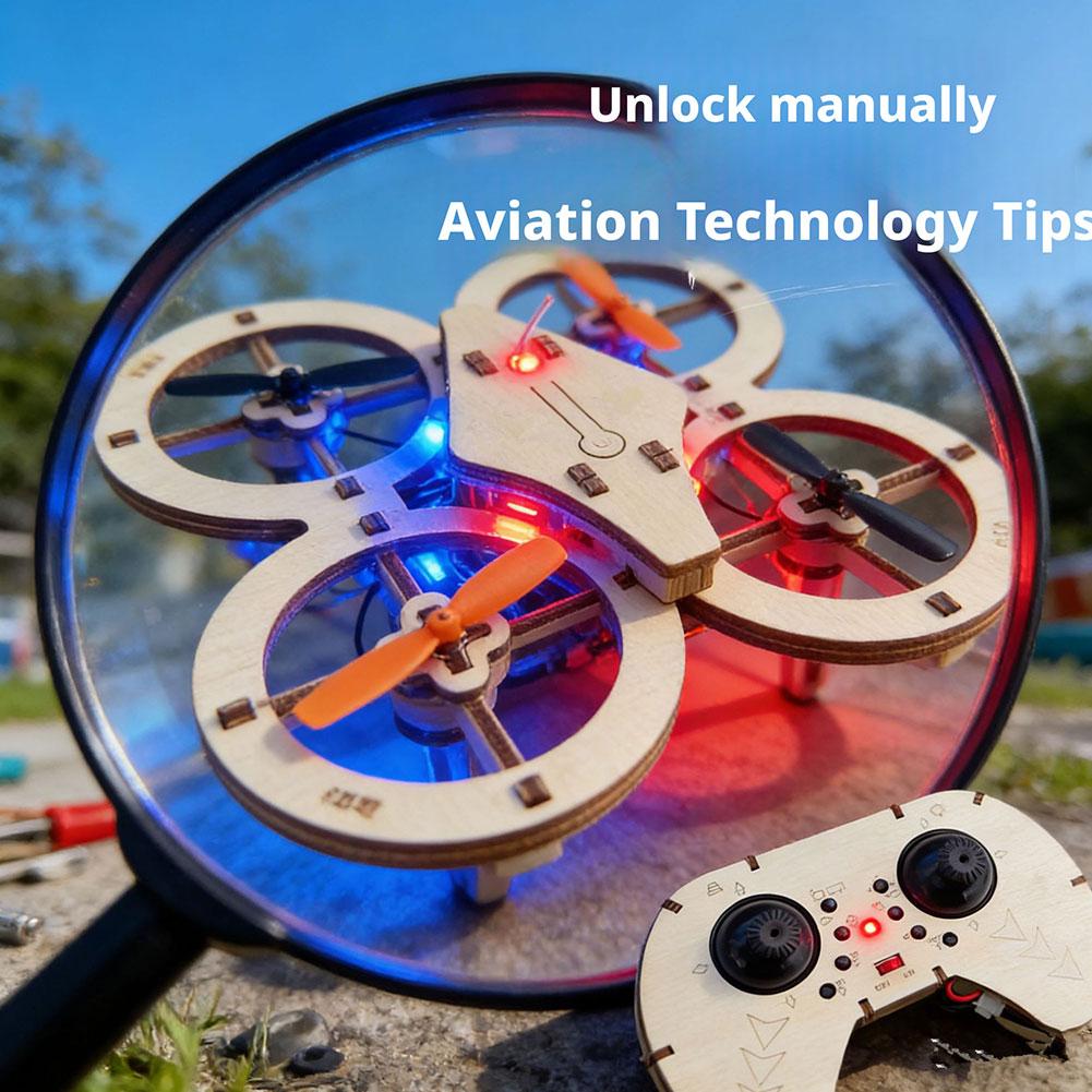 DIY Wooden RC Drone Quadcopter - Science Max incelemesi ve fiyatı