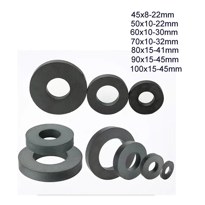 D45-100mm Ferrite Ring Magnet  - Hobby Is Science incelemesi ve fiyatı