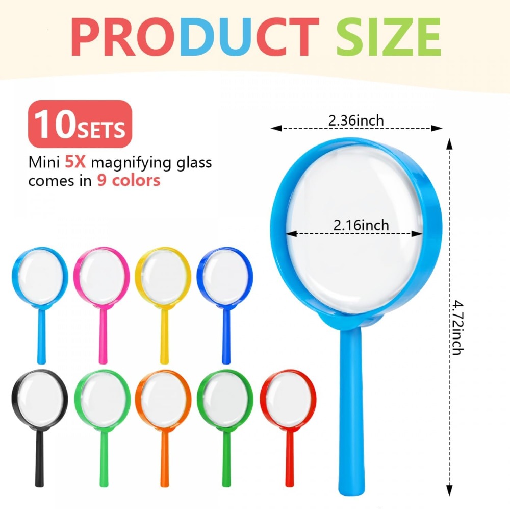 10 PCS Mini Magnifying Glass f - Hobby Is Science incelemesi ve fiyatı