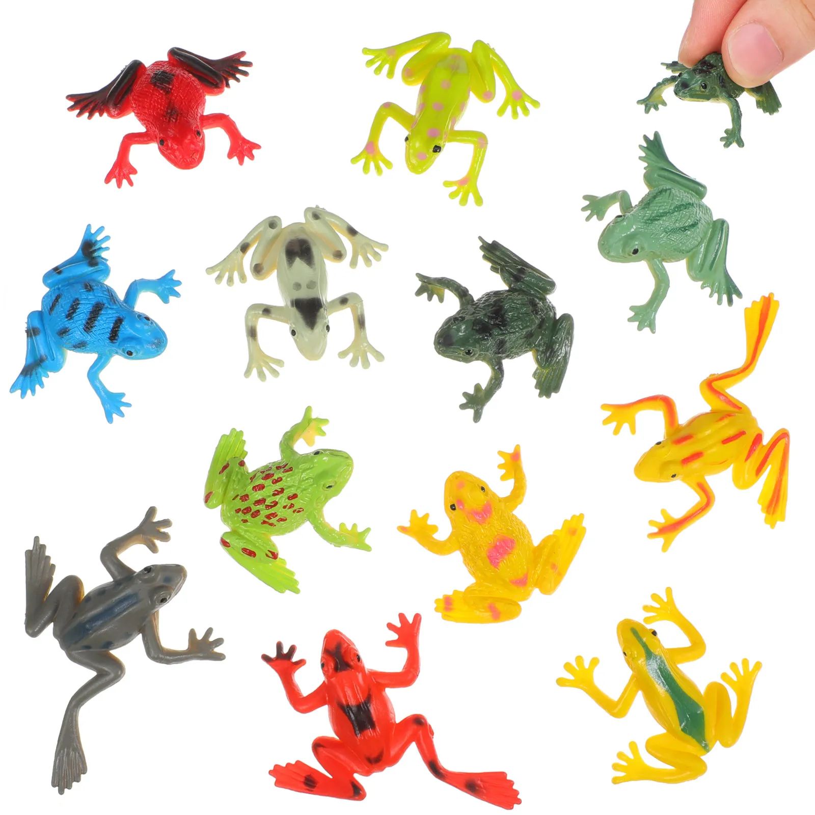 12Pcs Realistic Frogs Statue K - Hobby Is Science incelemesi ve fiyatı