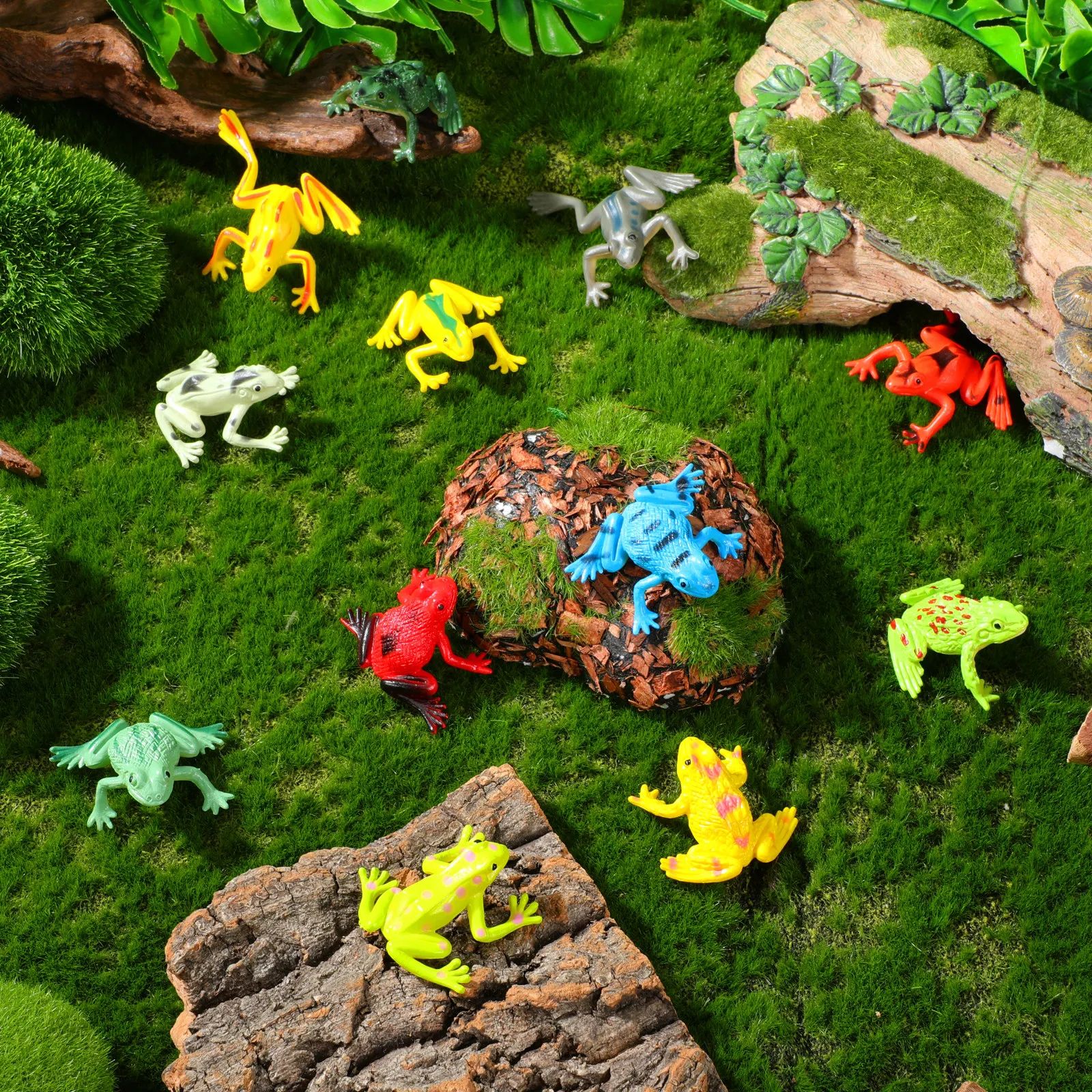 12Pcs Realistic Frogs Statue K - Hobby Is Science incelemesi ve fiyatı