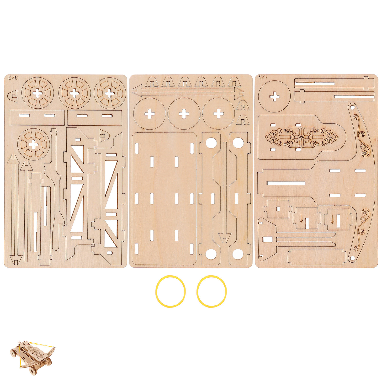 1Set Catapult Chariot Wooden D - Science Experiment incelemesi ve fiyatı