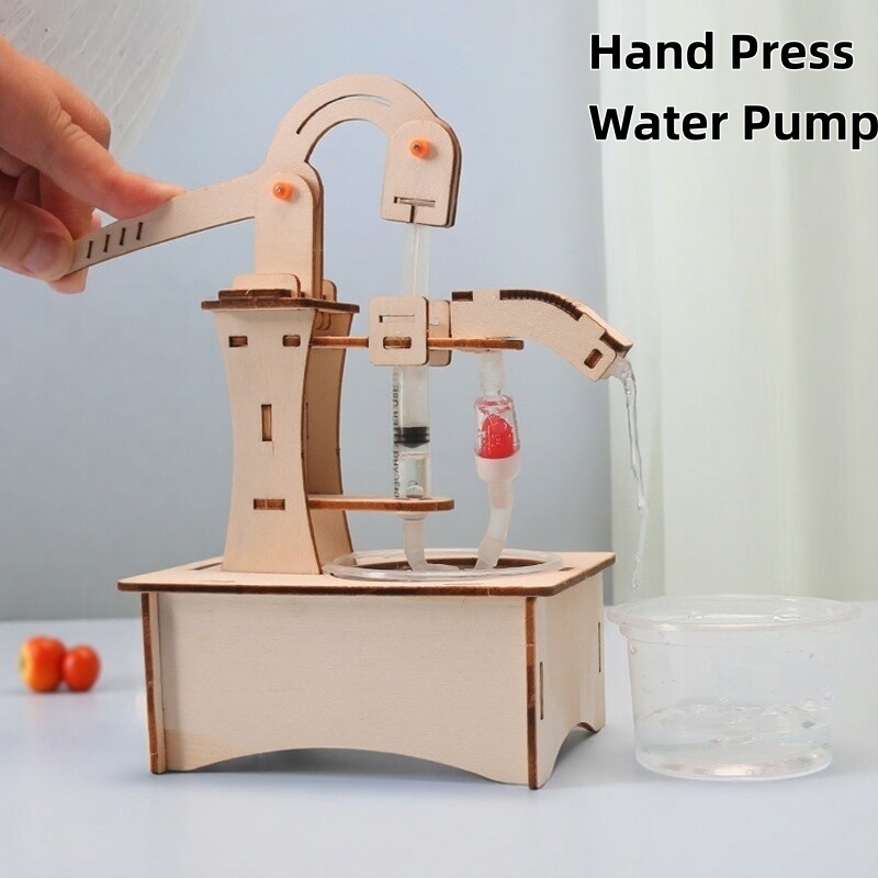 Wooden DIY Hand Pump Well Mode - Science Max incelemesi ve fiyatı