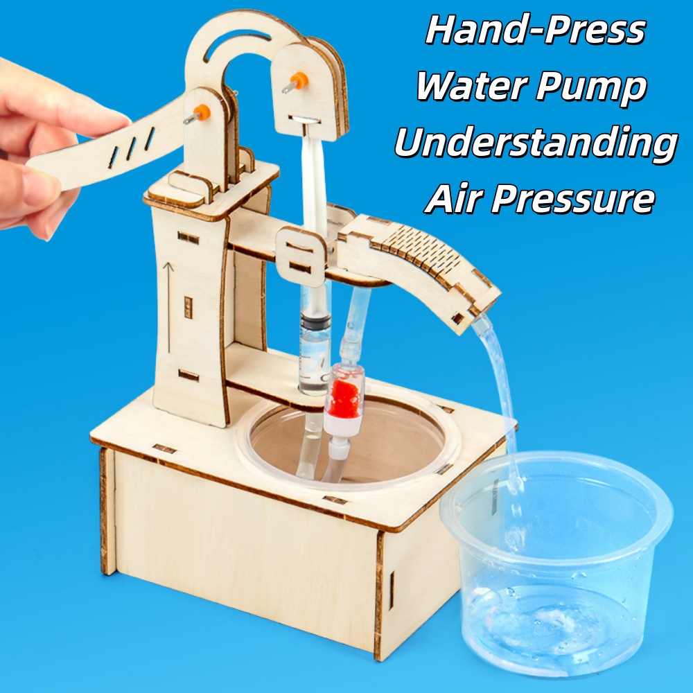 Wooden DIY Hand Pump Well Mode - Science Max incelemesi ve fiyatı