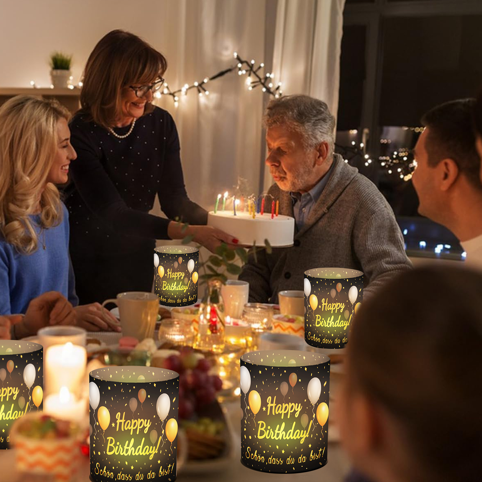 12pcs Happy Birthday Candle Ta - Science Of Happiness incelemesi ve fiyatı